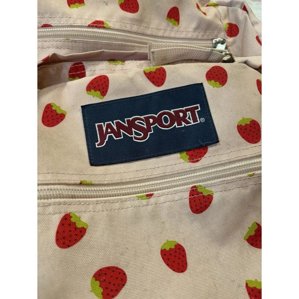 JanSport Big Student Strawberry Backpack JS0A47JK 17